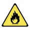 Flammable sign