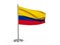 Flapping flag Colombia