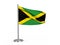 Flapping flag Jamaica