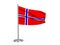 Flapping flag Norway