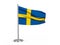 Flapping flag Sweden