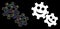 Flare Mesh 2D Happy Gears Icon with Flare Spots