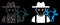 Flare Mesh Network Cattle Farmer Icon with Light Spots