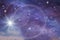 Flares on    Night starry sky universe cosmic planet light flares milky way reflection galaxy  nebula space
