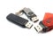 Flash Drives on isolated