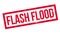 Flash Flood rubber stamp