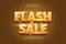 Flash sale editable text effect 3 dimension emboss luxury style