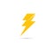 flash thunder bolt illustration vector