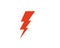 Flash thunderbolt logo template vector