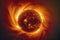 Flashes, storms on the Sun in space. Solar flares is a sudden flash of increased brightness on the Sun