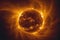 Flashes, storms on the Sun in space. Solar flares is a sudden flash of increased brightness on the Sun