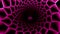 Flashing vortex in pink and black color with hypnotic and strobe effect
