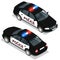 Flat 3d isometric high quality city service transport icon set. Police car. Build your own world web infographic