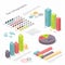 Flat 3d isometric infographic for your business presentations.