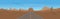 flat arizona landscape Mountain desert background vector wallpaper illustration