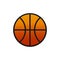 Flat basketball icon