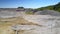 Flat bottom gorge formed on old clay pit with rare plants