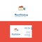 Flat Camcoder Logo and Visiting Card Template. Busienss Concept Logo Design