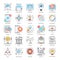 Flat Color Line Icons 2