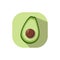 Flat design Avocado