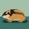 Flat design Lemming