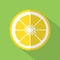 Flat Design Lemon Icon