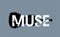 Flat design logo. Music design logo. violin. Muse