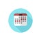 Flat design Menstruation Calendar