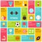 Flat Design Vector Icons Infographic Sport Recreation