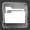 flat glass folder icon