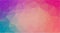 Flat horizontal multicolor triangle background