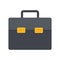 Flat icon briefcase