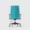 Flat icon of business chair