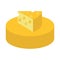 Flat icon cheese