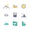 Flat Icon Design Templates