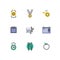 Flat Icon Design Templates