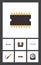 Flat Icon Device Set Of Resistance, Hdd, Memory And Other Vector Objects. Also Includes Processor, Random, Copper