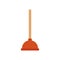 Flat icon plunger