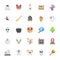 Flat Icons Halloween Pack