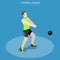 Flat isometric Athletics Hammer Throw vector Sport