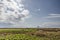 Flat landscape under a big sky