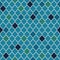 Flat moroccan seamless pattern vector