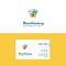Flat Photography Logo and Visiting Card Template. Busienss Concept Logo Design