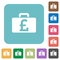 Flat Pound bag icons