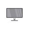 Flat screen LCD, widescreen TV, television, HDTV