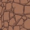 Flat Seamless stone texture. Brown stones background. Vector cartoon Seamless texture.