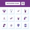 Flat Style Metaverse Icon Set In Blue And Purple