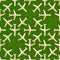 Flat styled seamless pattern with missing planes