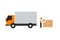 Flat truck design for order delivery