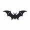 Flat Vector Bat Halloween Icon For Dark And Gritty Designs